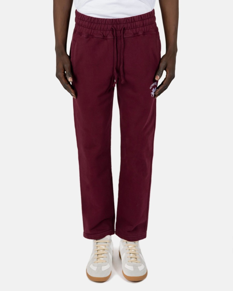 Pants * | Svrn Pegasus Sweatpant In Burgundy