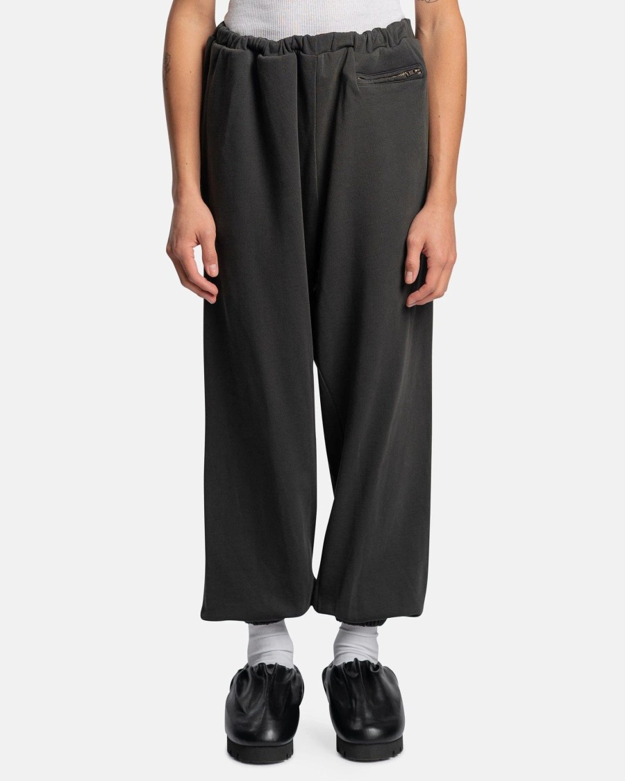 Pants * | Willy Chavarria Big Daddy Sweat Pants In Jet Black