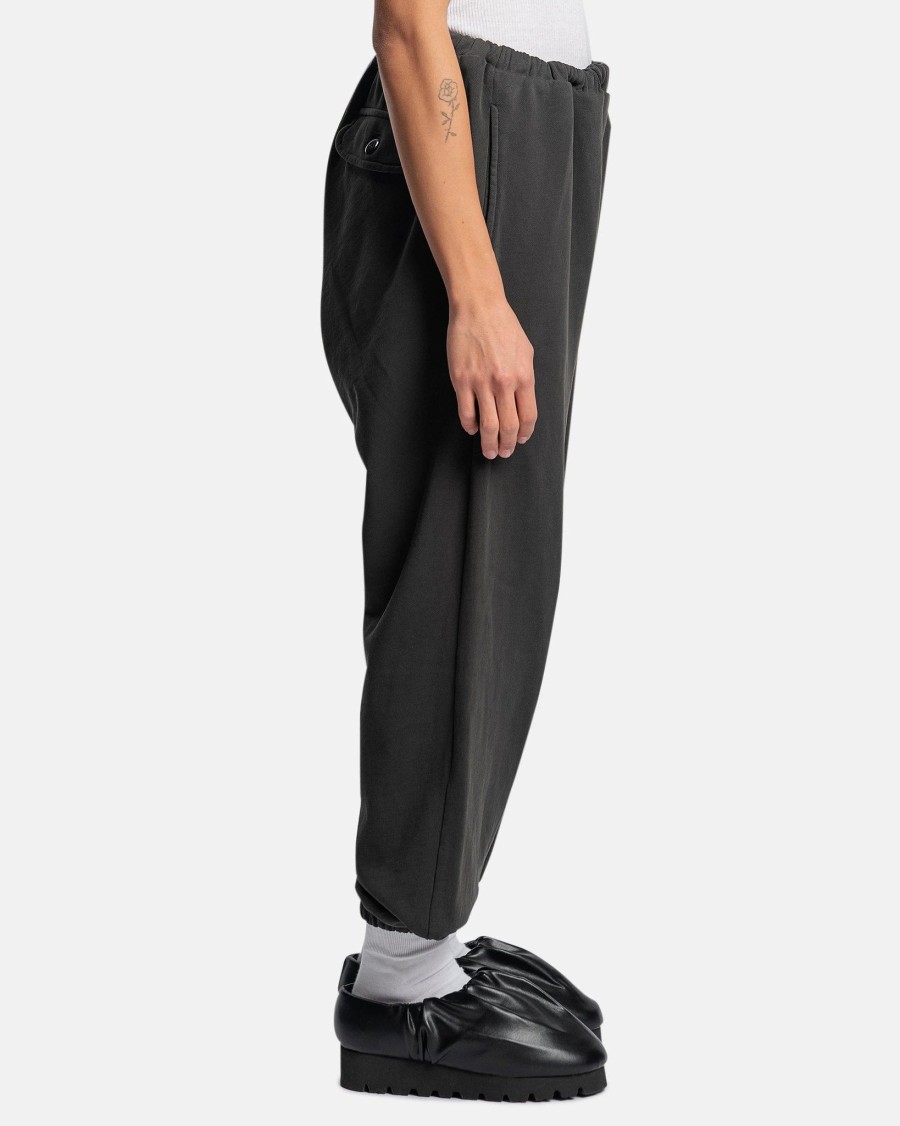 Pants * | Willy Chavarria Big Daddy Sweat Pants In Jet Black