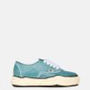 Footwear * | Maison Mihara Yasuhiro Hank Over-Dyed Low Top In Dark Green