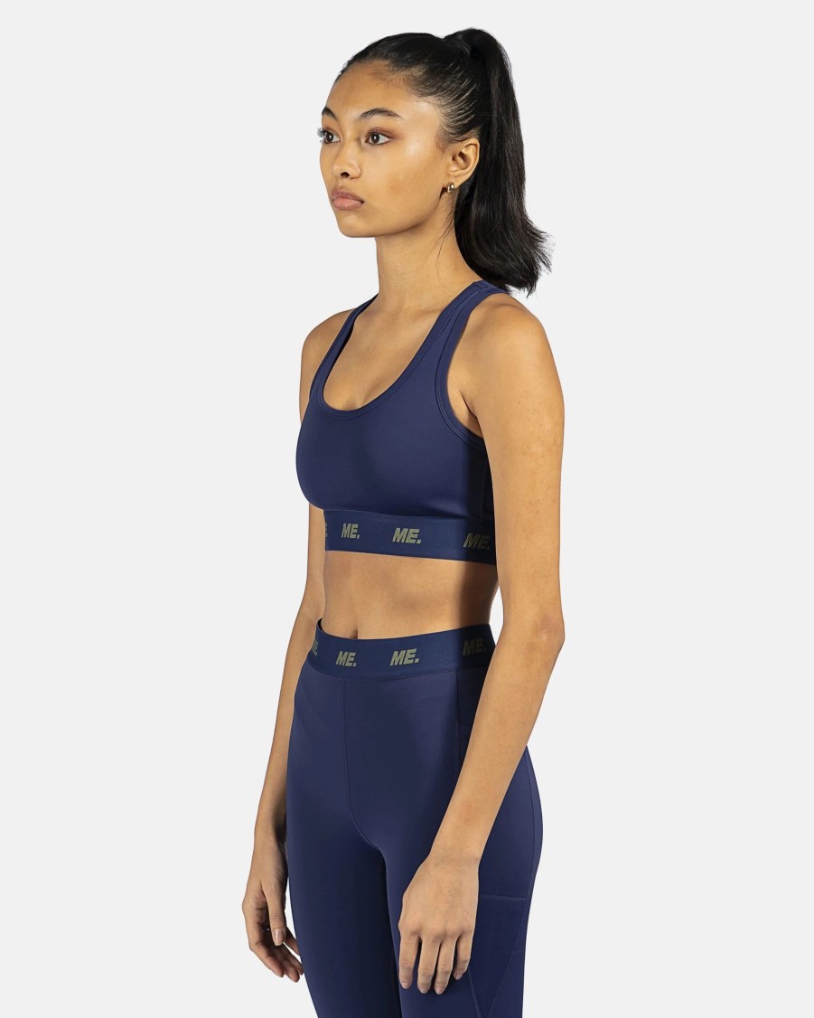 Tops * | Melody Ehsani Me. Core Sports Bra In Navy