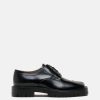 Footwear * | Maison Margiela Tabi County Lace-Up Shoe In Black