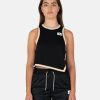 Tops * | Jordan Essential Diamond Jersey Tank In Black/Dark Smoke