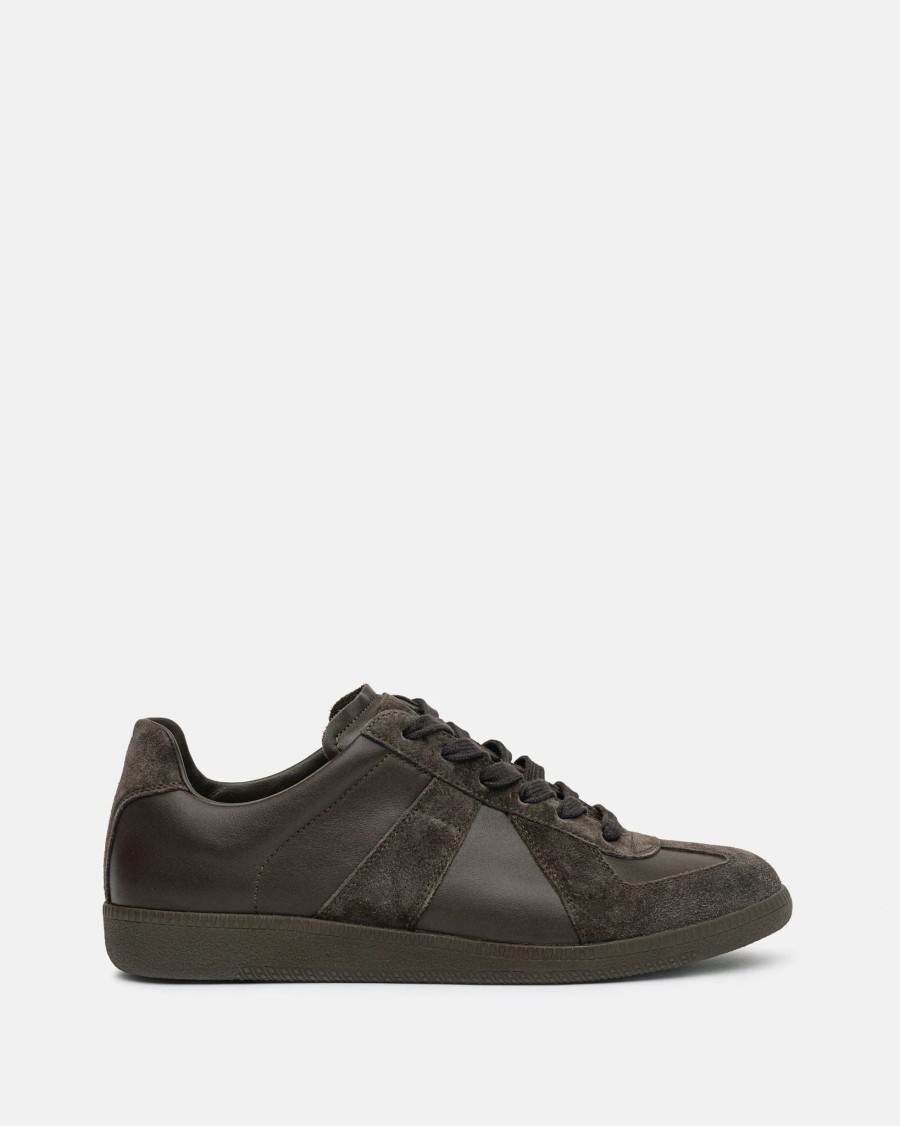 Footwear * | Maison Margiela Replica Sneakers In Coffee