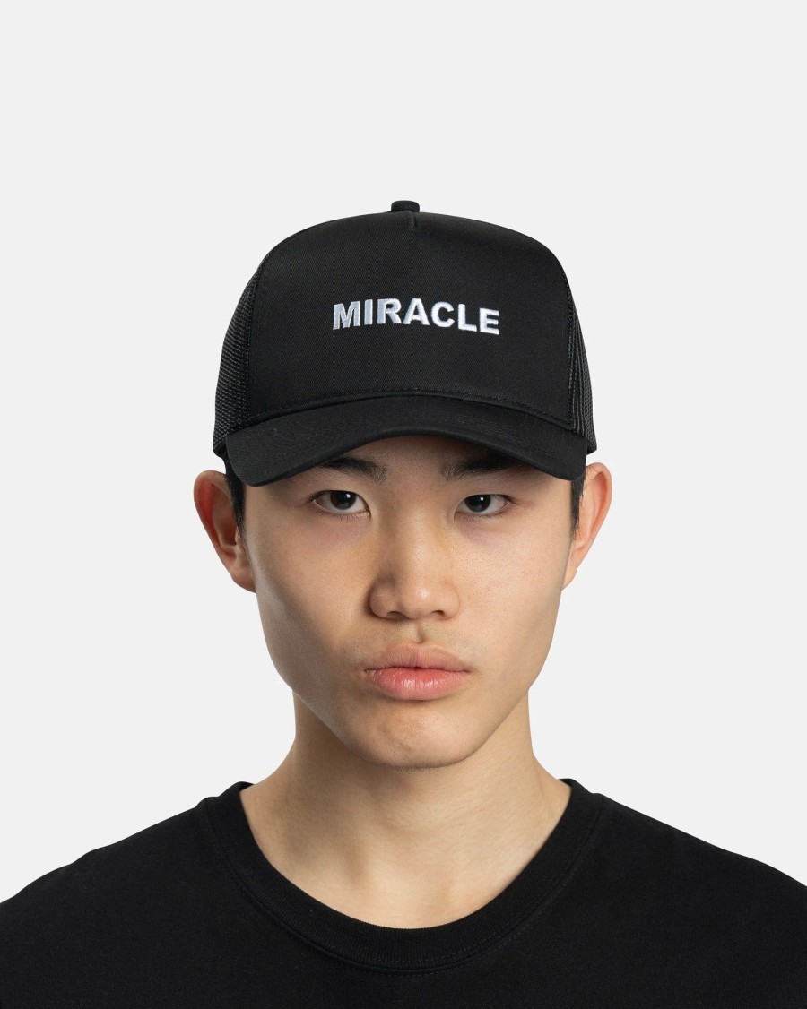 Accessories * | Nahmias Miracle Trucker Hat In Black