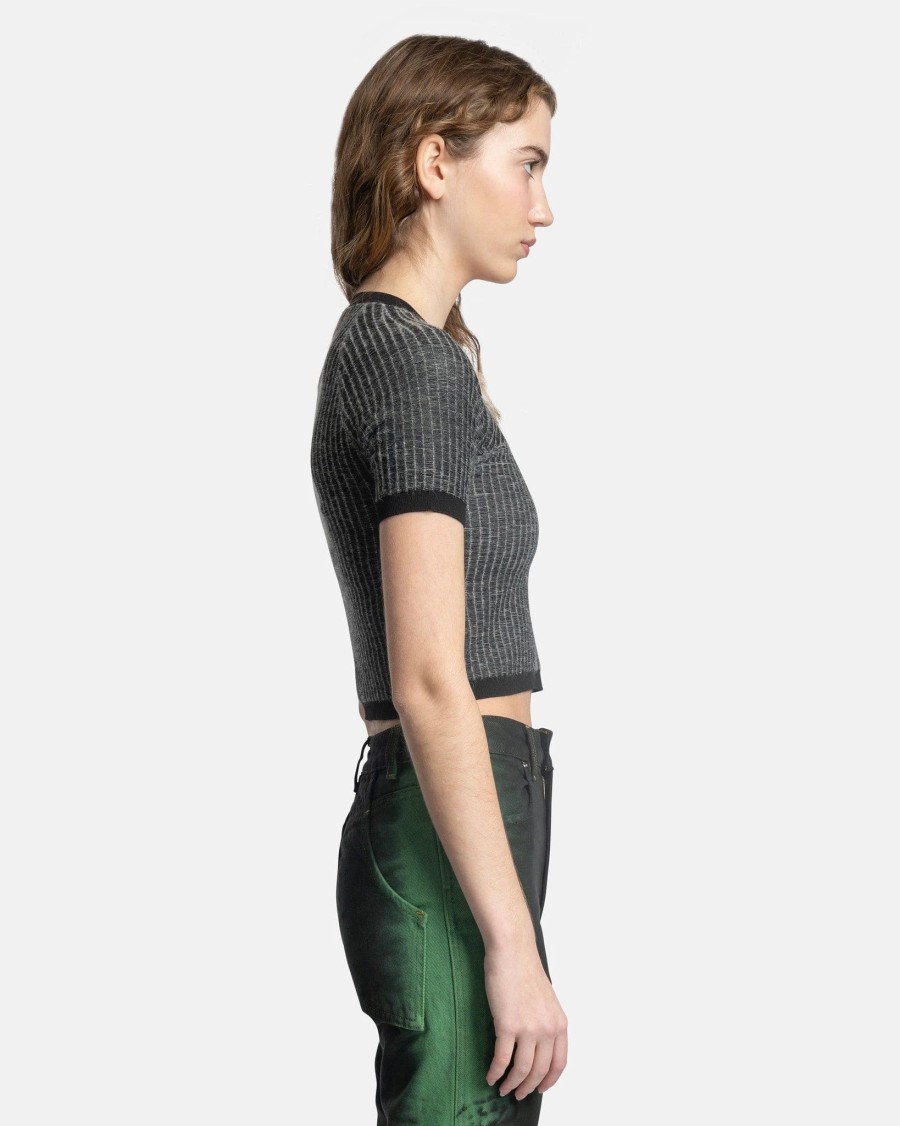 T-Shirts * | Eckhaus Latta Amoretto T-Shirt In Fog