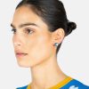 Accessories * | Marni Stud Earring In Ocean