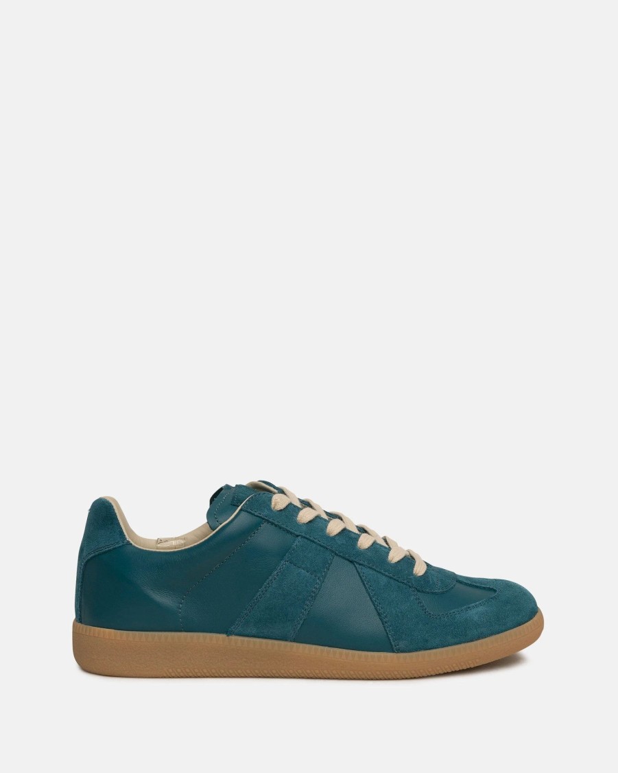 Footwear * | Maison Margiela Replica Sneakers In Forest