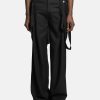 Pants * | Jiyongkim Tailored Wide Trousers In Black