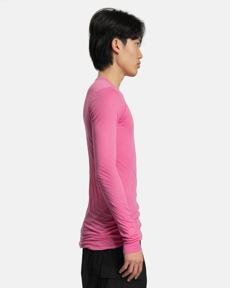 T-Shirts * | Rick Owens Double Ls T In Hot Pink