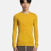 T-Shirts * | Rick Owens Double Ls T In Lemon