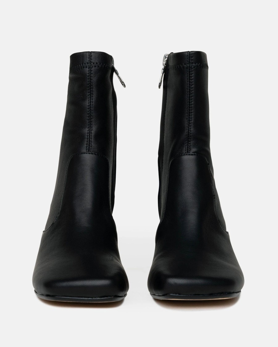 Footwear * | Maison Mihara Yasuhiro Billiard Heel Boots In Black