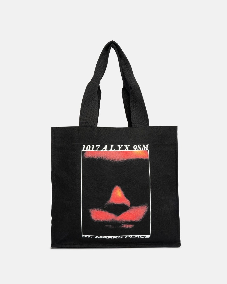 Accessories * | 1017 Alyx 9Sm Collection Graphic Tote Bag In Black