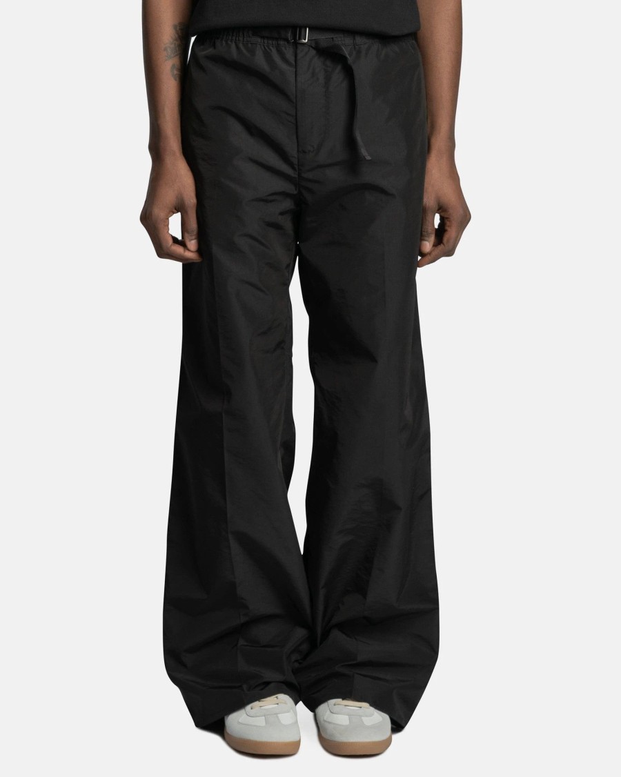 Pants * | Our Legacy Wander Trouser In Black Grace Nylon