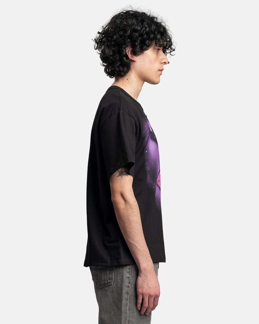 T-Shirts * | Misbhv Pink Smoke T-Shirt In Black