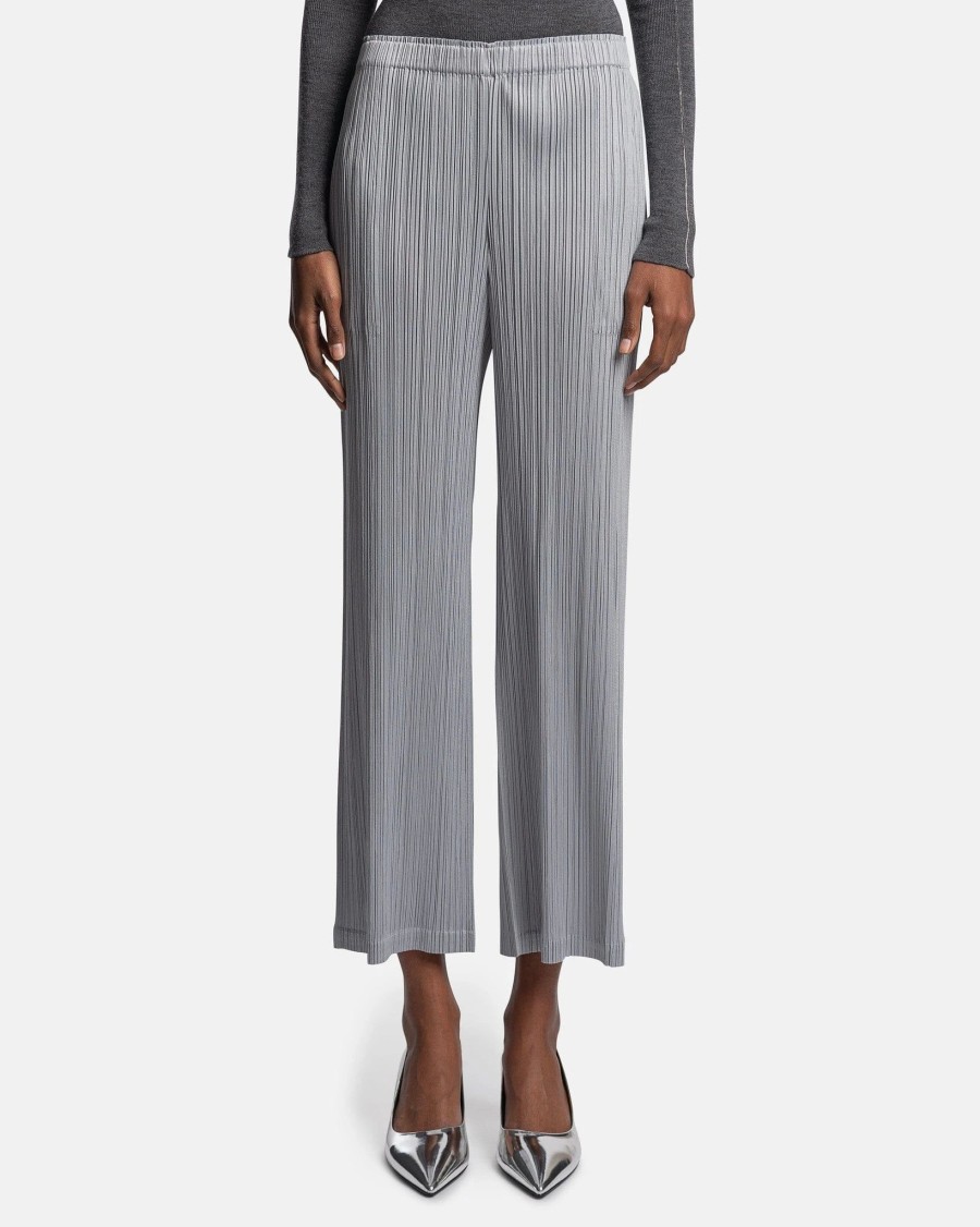 Pants * | Pleats Please Issey Miyake Forward 1 Pants In Cool Gray