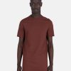 T-Shirts * | Rick Owens Level T-Shirt In Macassar