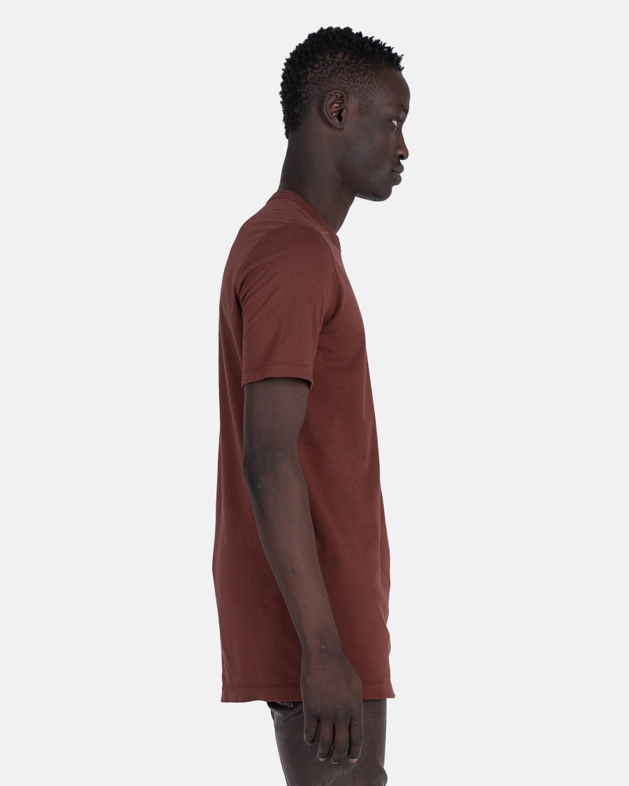 T-Shirts * | Rick Owens Level T-Shirt In Macassar