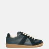 Footwear * | Maison Margiela Replica Sneakers In Navy Blue