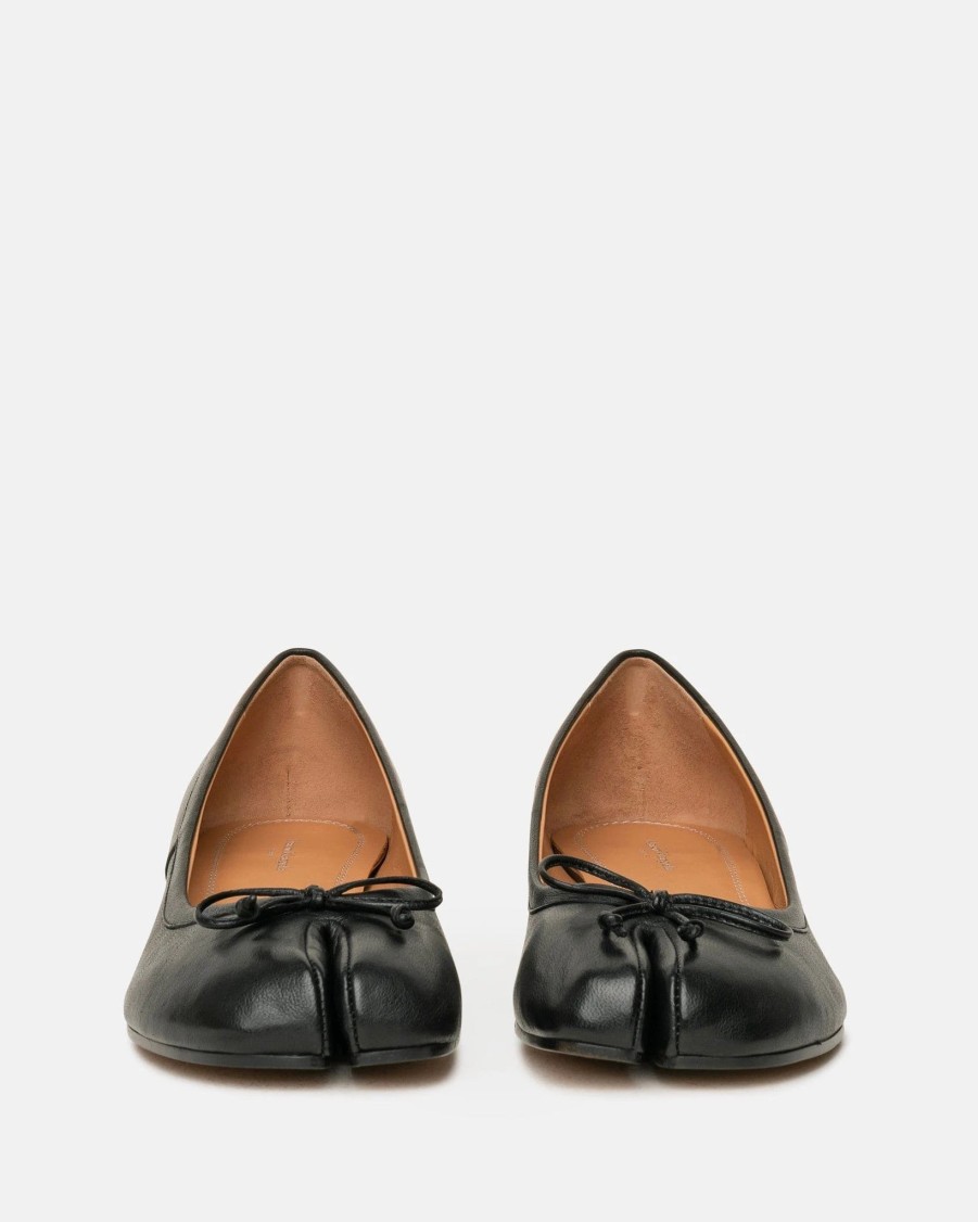 Footwear * | Maison Margiela Tabi Ballerina Heels In Black