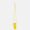 Accessories * | Homme Plisse Issey Miyake Pleated Phone Pouch In Yellow