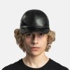 Accessories * | 1017 Alyx 9Sm Leather Baseball Cap In Black