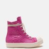 Footwear * | Rick Owens Python Ramones In Pink/Milk