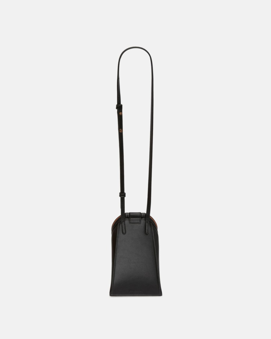 Accessories * | Jw Anderson Lid Pocket Bag In Black