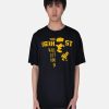 T-Shirts * | Raf Simons Ghost Print Big Fit T-Shirt In Black