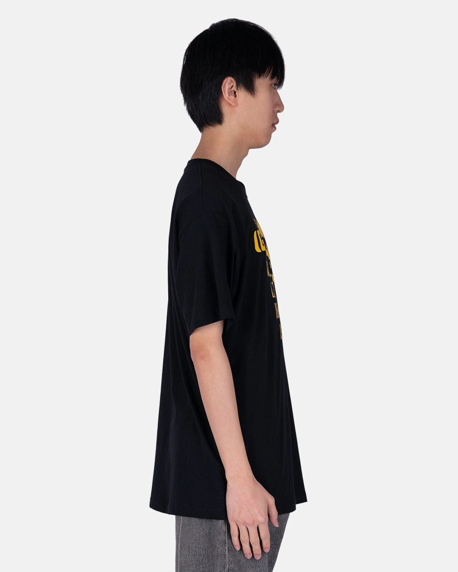 T-Shirts * | Raf Simons Ghost Print Big Fit T-Shirt In Black