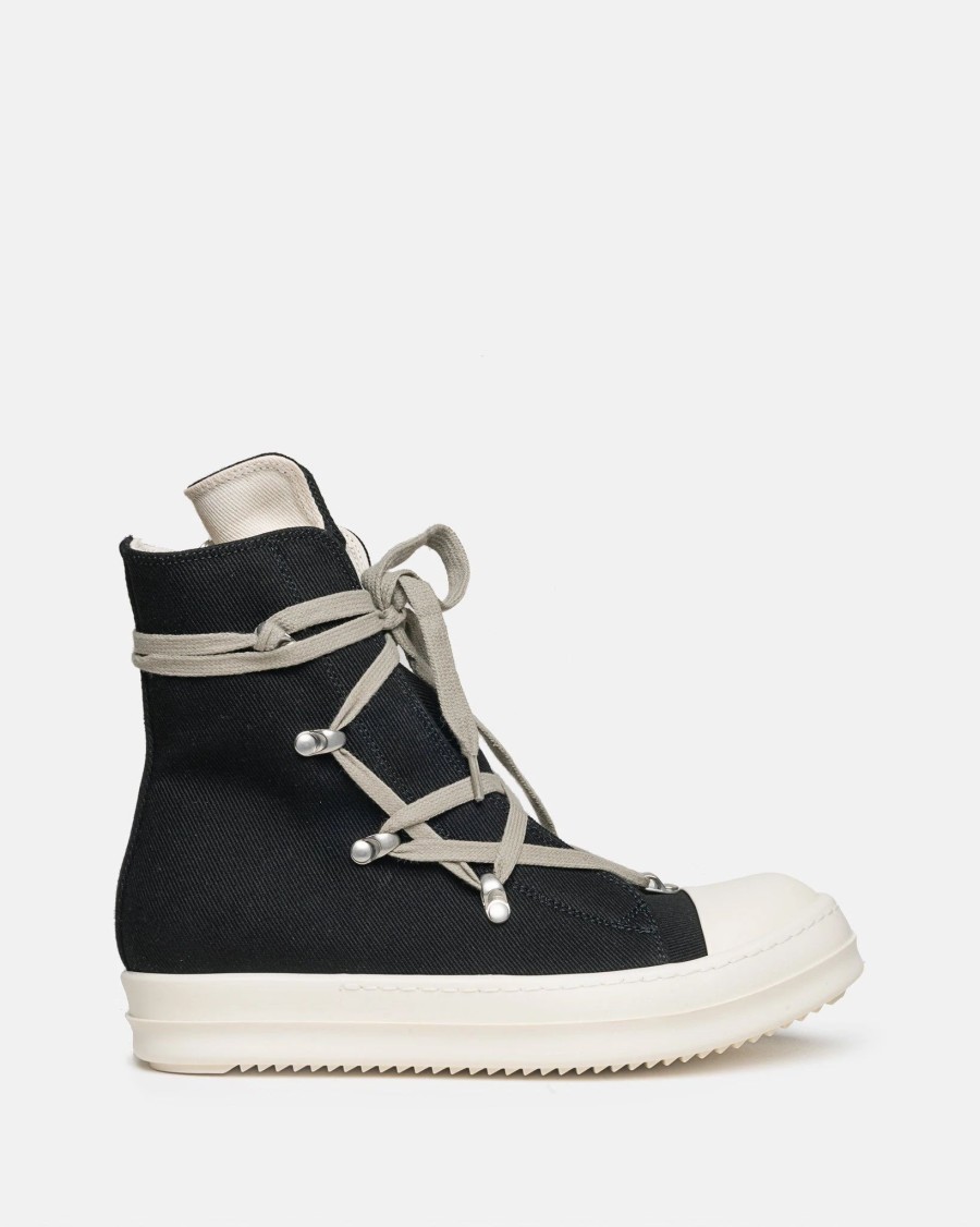 Footwear * | Rick Owens Drkshdw Hexa Sneaker In Black/Milk