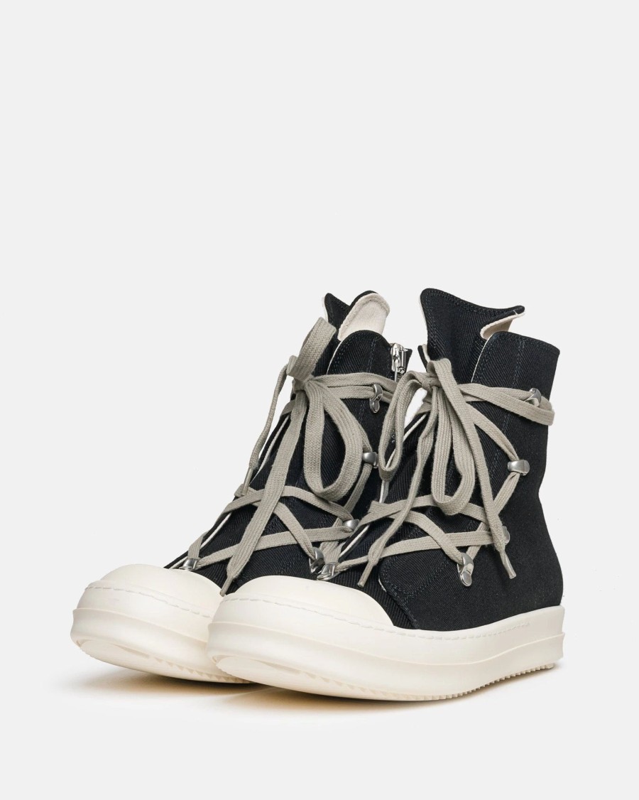 Footwear * | Rick Owens Drkshdw Hexa Sneaker In Black/Milk