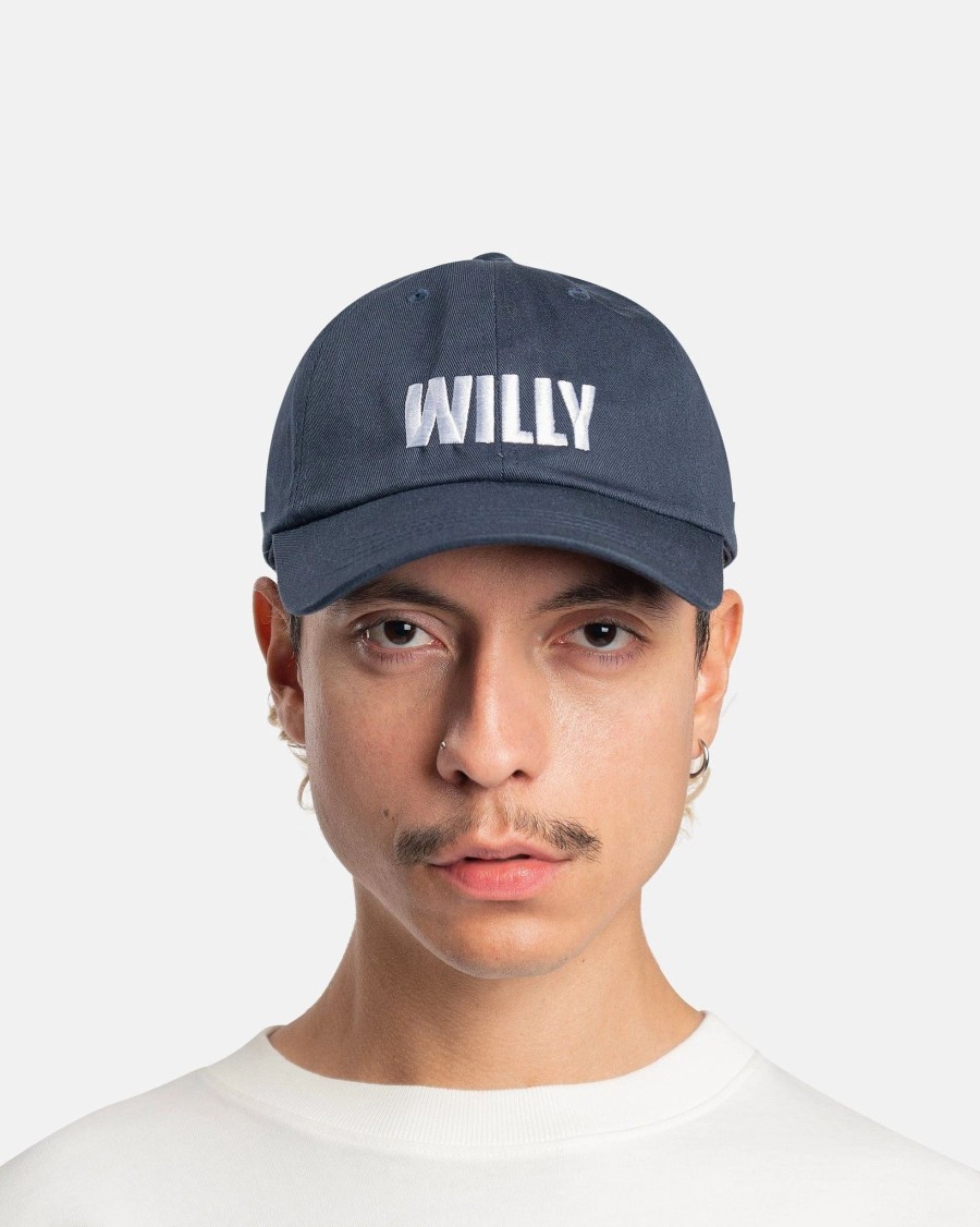 Accessories * | Willy Chavarria Willy Cap 2 In Navy