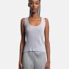 Tops * | Pleats Please Issey Miyake Mist Tank Top In Light Blue