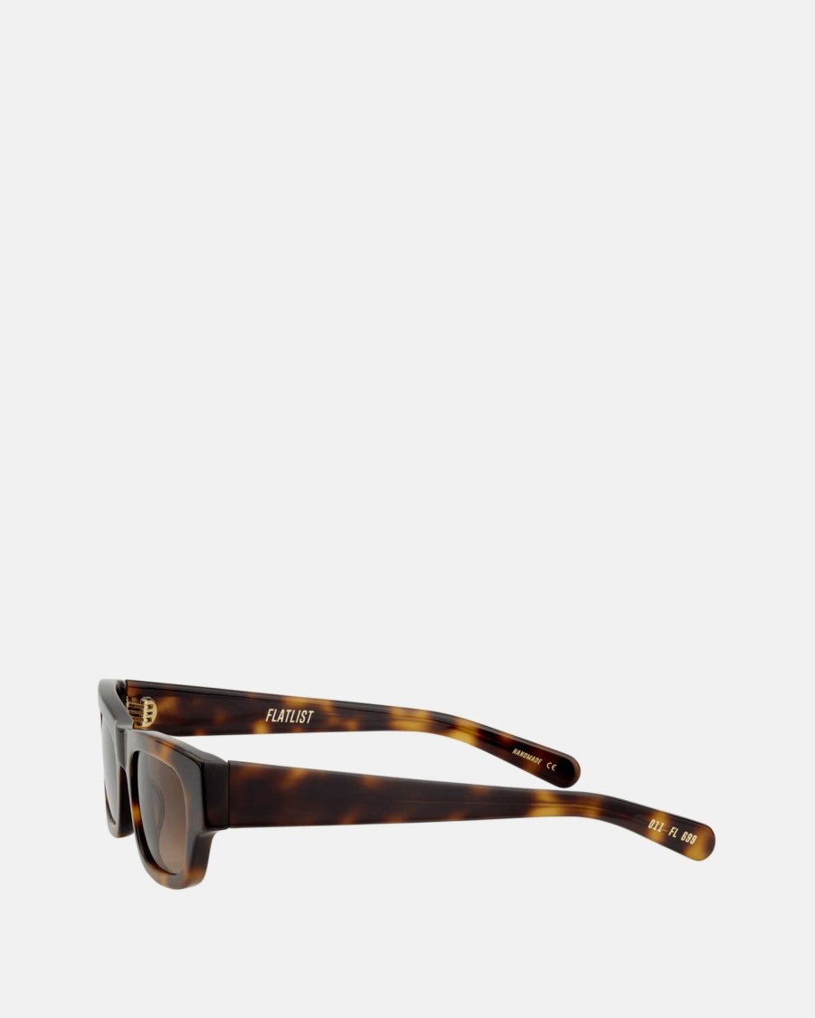 Accessories * | Flatlist Eyewear Frankie In Tortoise/Brown Gradient Lens