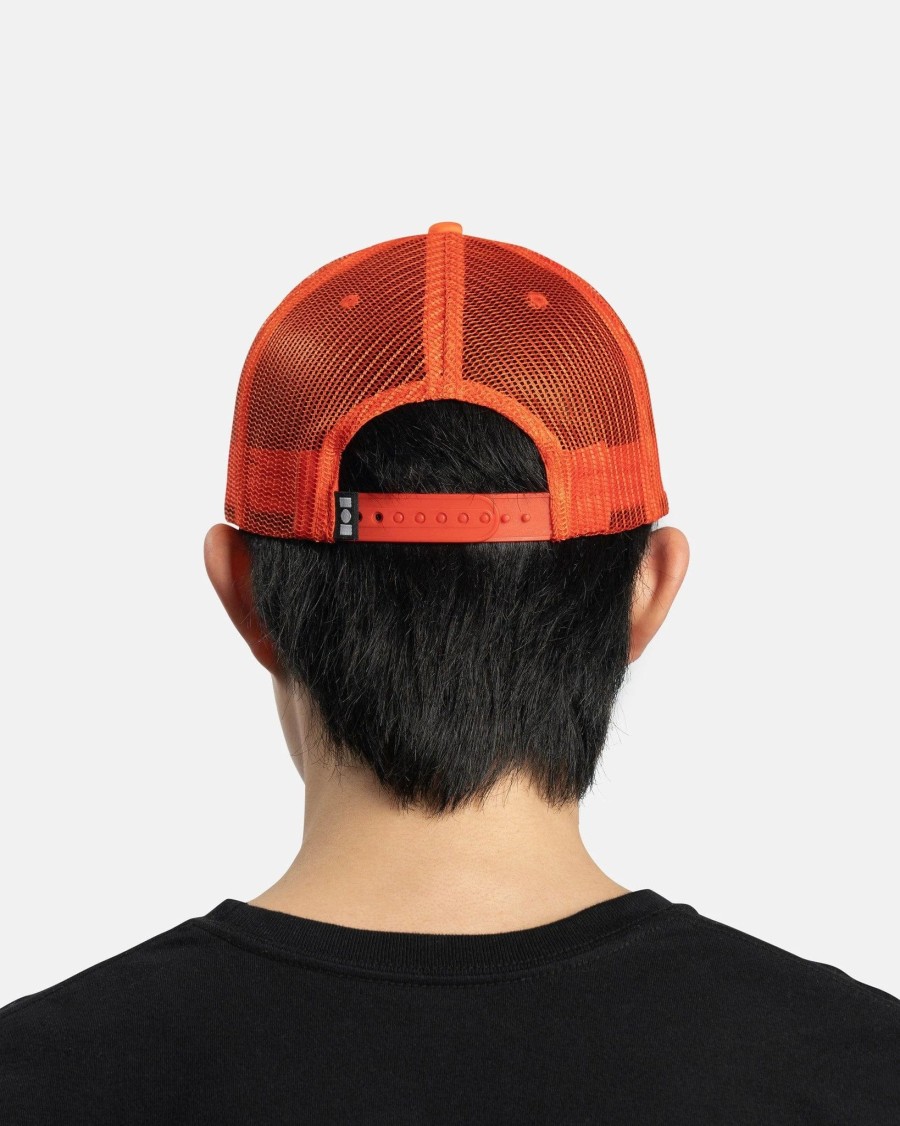 Accessories * | Nahmias Miller Way Foam Trucker Hat In Orange/Blue