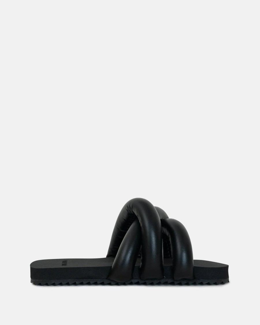 Footwear * | Yume Yume Women'S Tyre Slide In Black