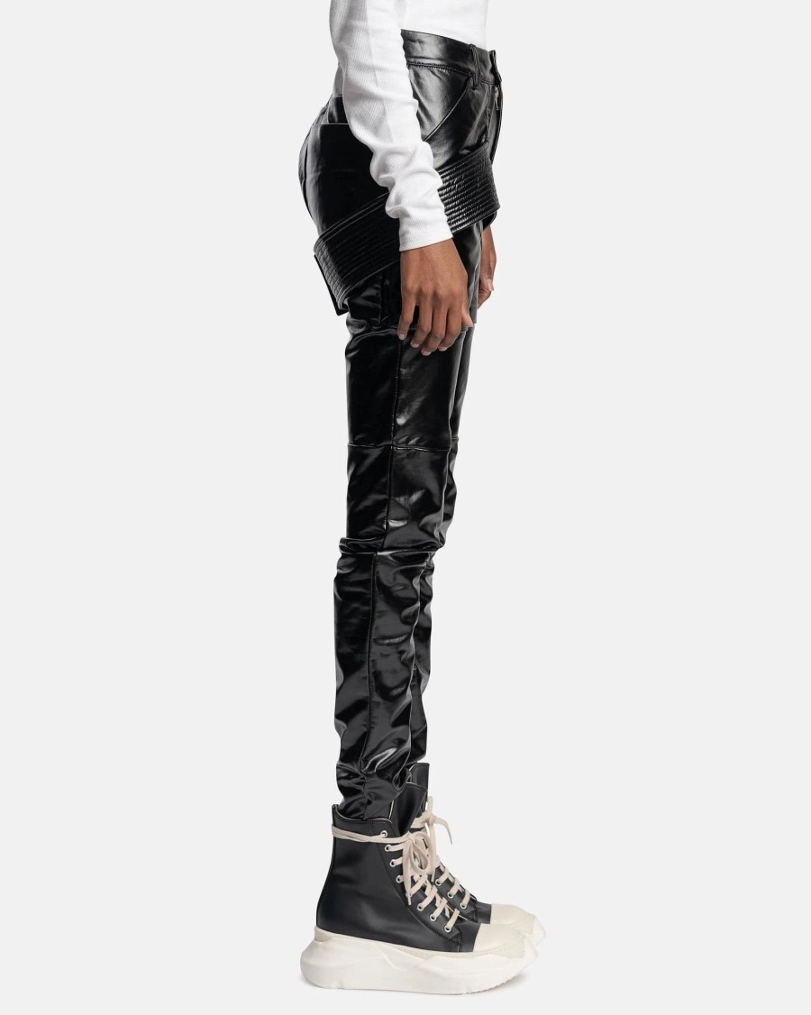 Pants * | Rick Owens Drkshdw Creatch Pants In Black