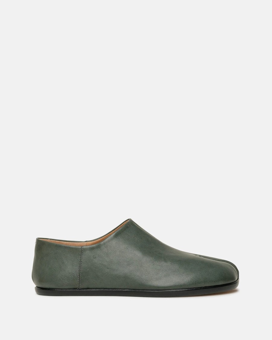 Footwear * | Maison Margiela Tabi Babouche Loafers In Turquoise