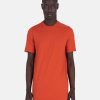 T-Shirts * | Rick Owens Level T-Shirt In Orange