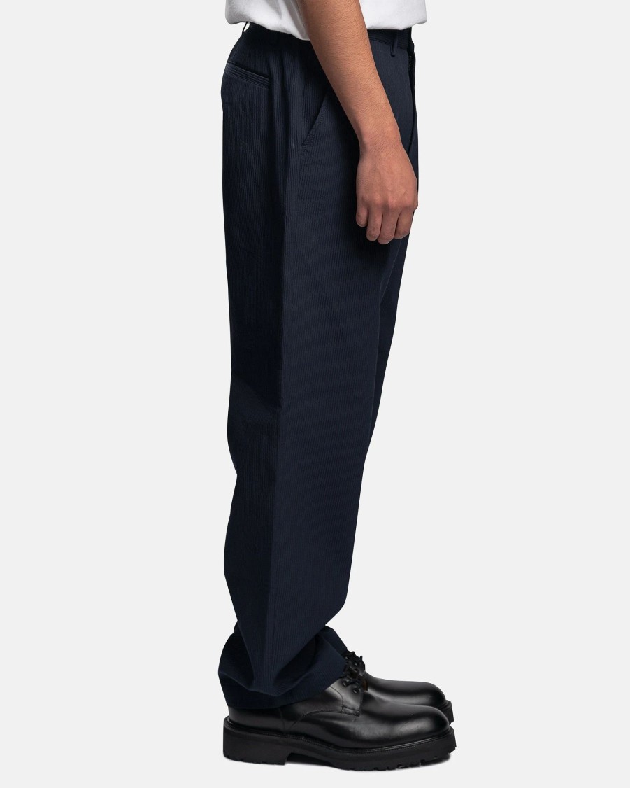 Pants * | Iise Nubi Trousers Straight Leg In Navy