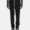 Pants * | Rick Owens Drawstring Slim Long In Black