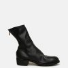 Footwear * | Guidi 788Z Full Grain Back-Zip Boots In Black