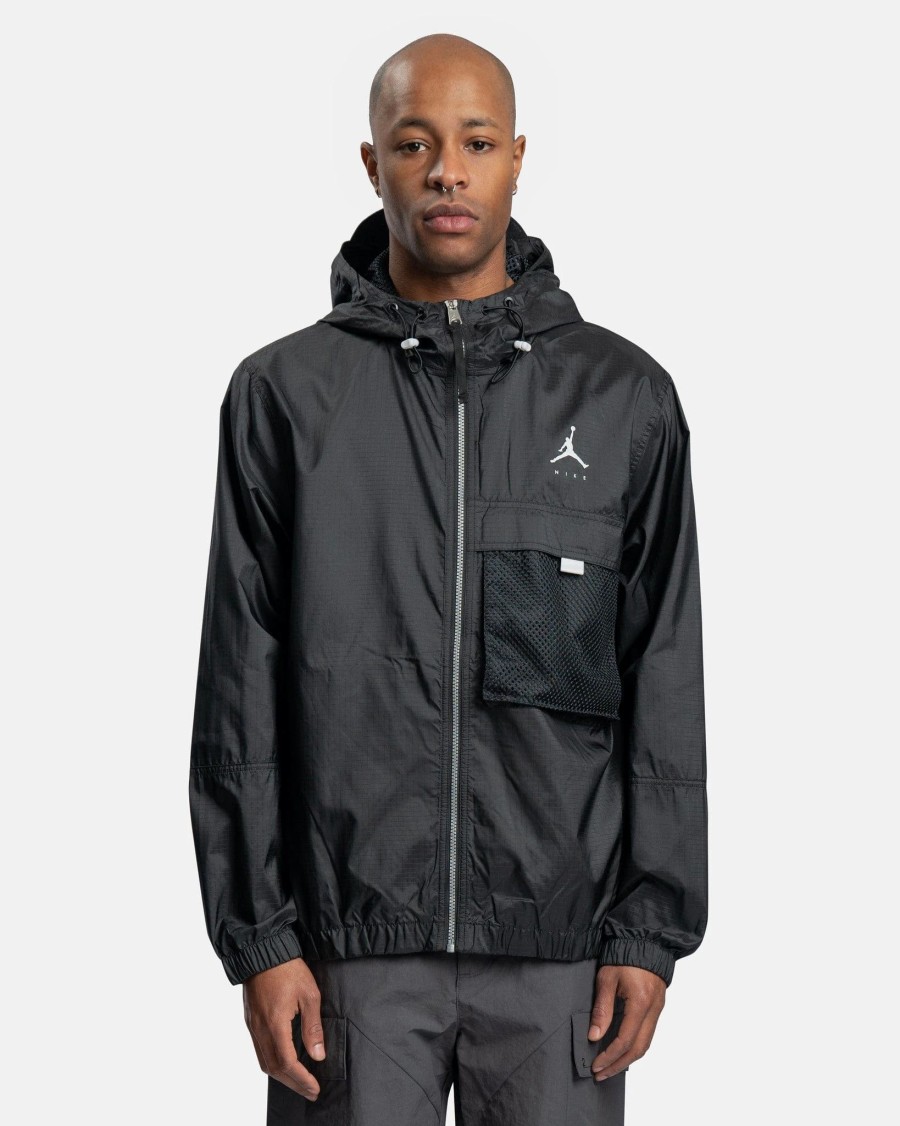 Pants * | Jordan Jumpman Lightweight Jacket In Black