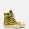 Footwear * | Rick Owens Python Ramones Lemon/Milk