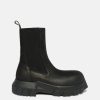 Footwear * | Rick Owens Bozo Beatles In Black/Black