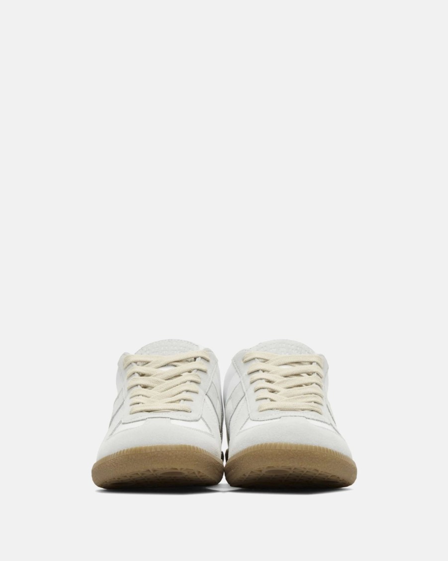 Footwear * | Maison Margiela Replica Sneakers In White/Gum