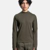 T-Shirts * | Post Archive Faction (P.A.F) 5.0 Long Sleeve Right T-Shirt In Olive Green