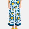 Pants * | Marni Euphoria Print Jacquard Cropped Pants In Royal