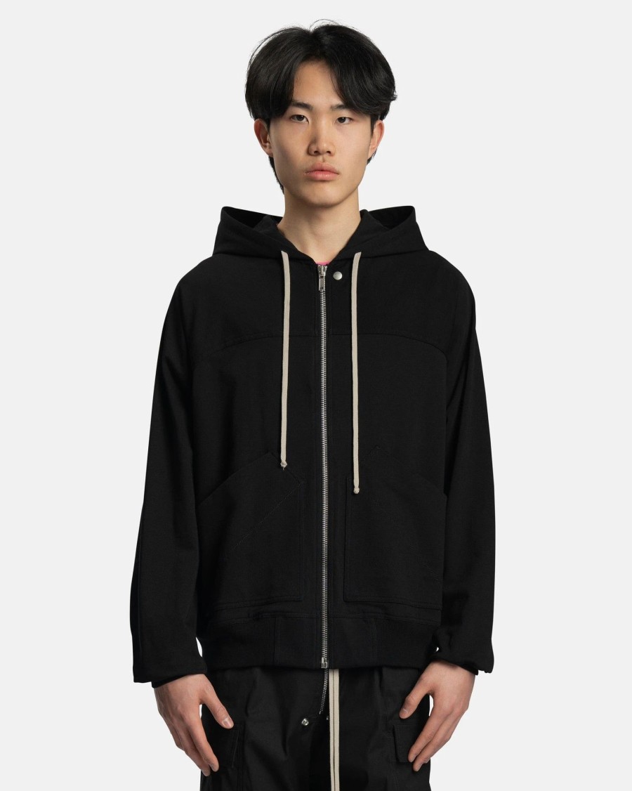 T-Shirts * | Rick Owens Windbreaker In Black